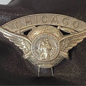 Vintage Chicago St. Christopher Transportation Medal